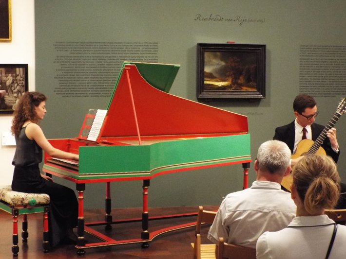 Koncertowy instrument dwumanuałowy – kopia wg Pascala Taskin z roku 1786